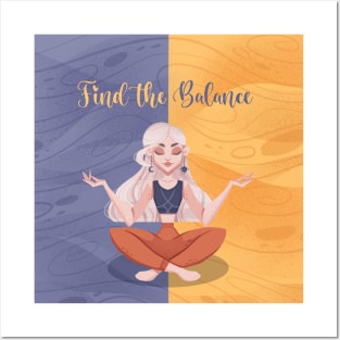 Find The Balance Posters and Art